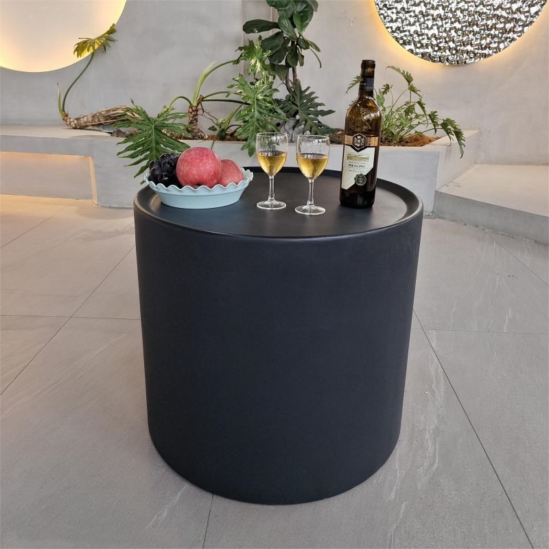 Custom GRC Concrete Table Furniture For Indoor Outdoor Garden Cement Furniture