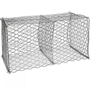 Wholesale 1mx1mx1m Gabion Mesh Basket / Box Assembled For Flood Control from china suppliers