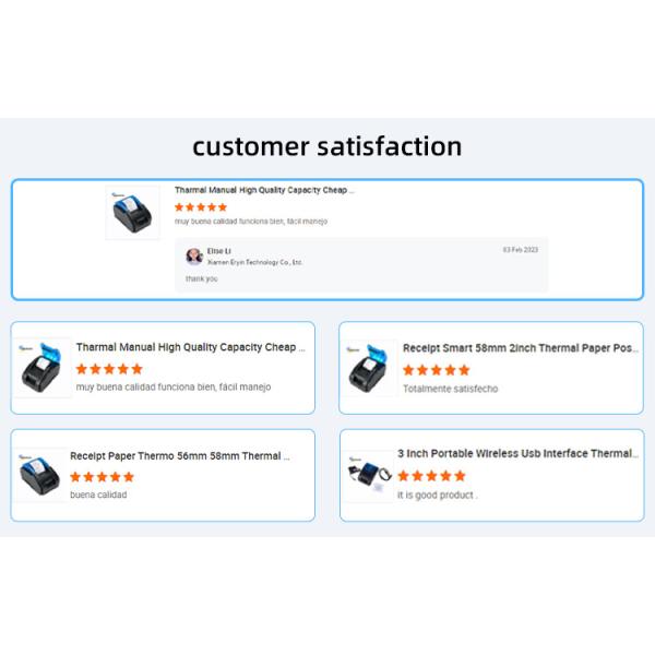 58mm Thermal Receipt Printer Compatible with Android iOS Windows System and Best