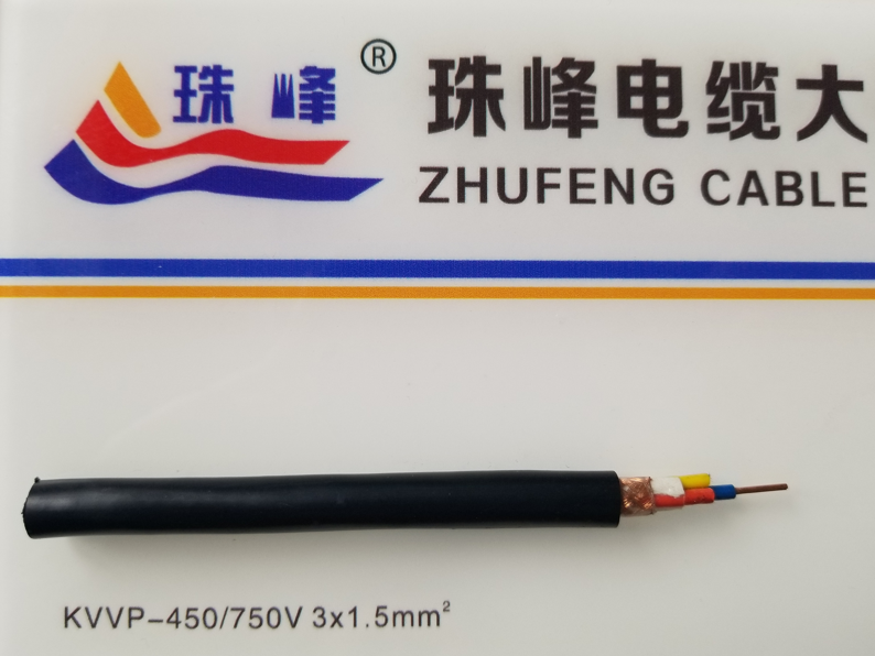 KVVP Flame Retardant Copper Core Control Cable for Push Pull Control in Underground