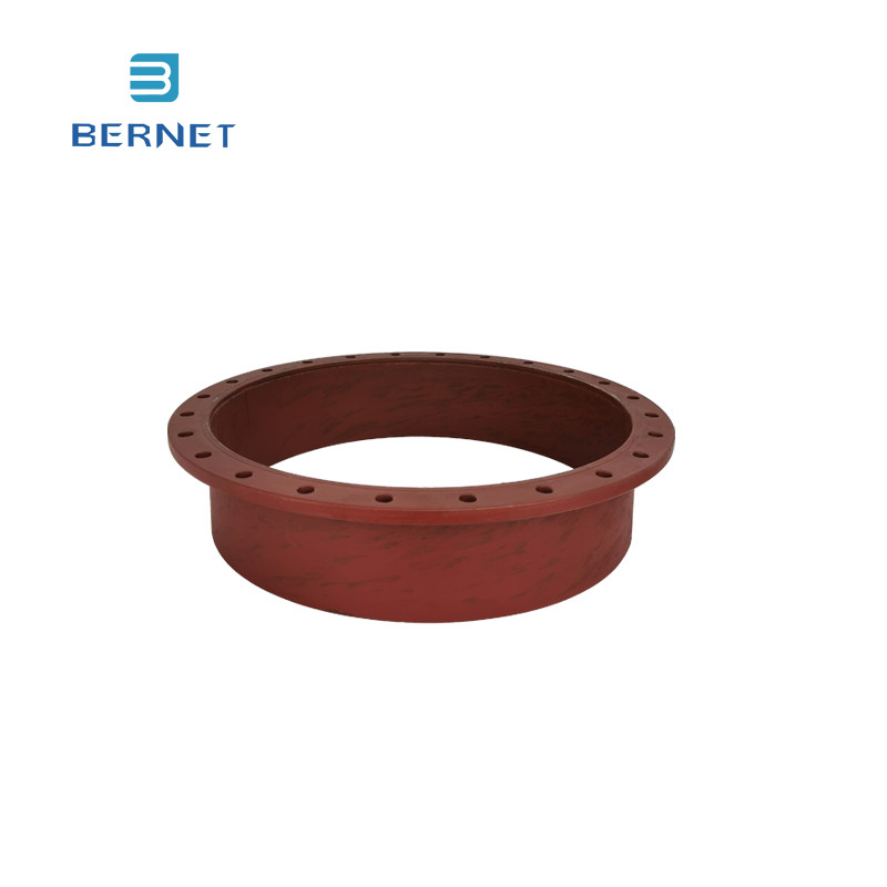Bernet 16inch Large Diameter Iron Steel Red Flange for Manhole Cover of Tanker