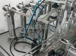 Multi Head Stainless Steel Bottle Filling Machine GT4T-4G Safety Operation