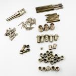 Customized Brass Screws / Brass CNC Turned Parts 0.01mm-0.05mm Tolerance