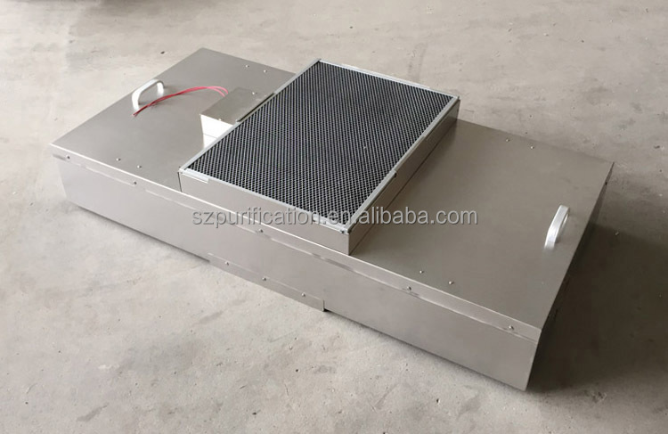 35kg Clean Room FFU Filter Large Air Volume HEPA Fan Filter Unit For Hotels