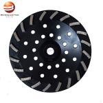 Bowl Shaped 250mm Turbo Segmented Diamond Grinding Cup Wheels