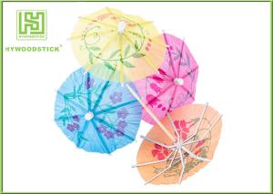 Wholesale Multi - Colored Decorative Food Toothpicks Umbrella Cocktail Sticks Beach Party Decorations from china suppliers