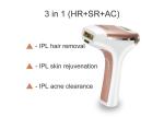 IPL 5 Energy Levels 300000 Shots Laser Hair Removal System