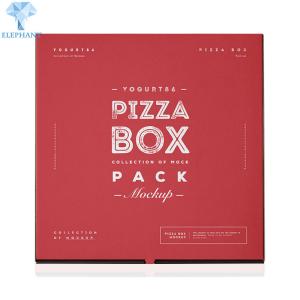 Wholesale Corrugated PaPer Manufacturer Packaging Customized Printing Print Pizza Shipping Boxes from china suppliers