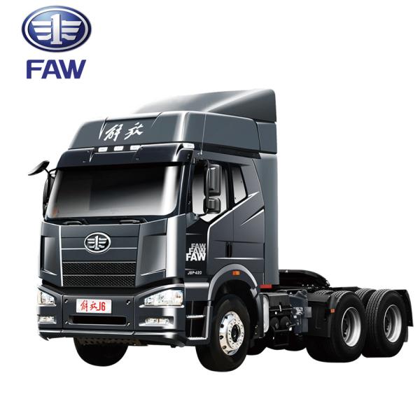 Emission Standard FAW JH6 Manual 6x4 Heavy Tipper Truck Tractor Left / Right