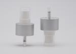 Matte Silver Aluminum Closure Pump Mister Sprayer 24mm 0.2ml Dosage Longlife