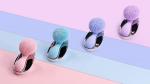 300mAh Blue Silicone Facial Cleansing Brush Electric
