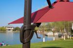 PU Coating Windproof Straight Outdoor Fabric Sunbrella