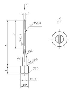 Wholesale Tungsten Carbide Mold Ejector Pins Electrochemical Corrosion Resistance from china suppliers