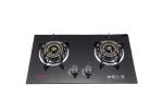 Desktop Gas Burner Stoves Stainless Steel Panel Household 2 Burner Gas Stove