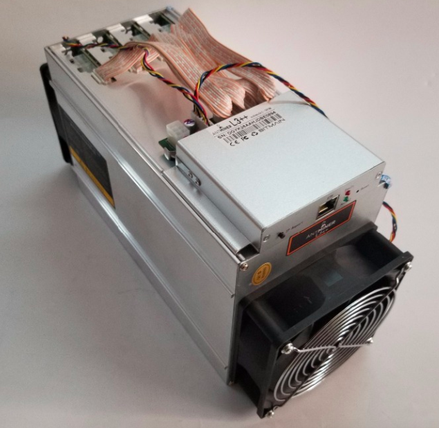 Asic Bitmain Antminer L3+ Litecoin LTC Miner 504MH/S DVI Output Interface