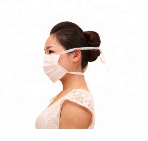Wholesale Food Industry Disposable Earloop Face Mask On 3-Ply 17.5cm×9.5cm from china suppliers