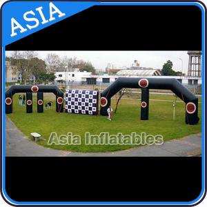 Wholesale PVC tarpaulin inflatable double door entrance for advertising from china suppliers