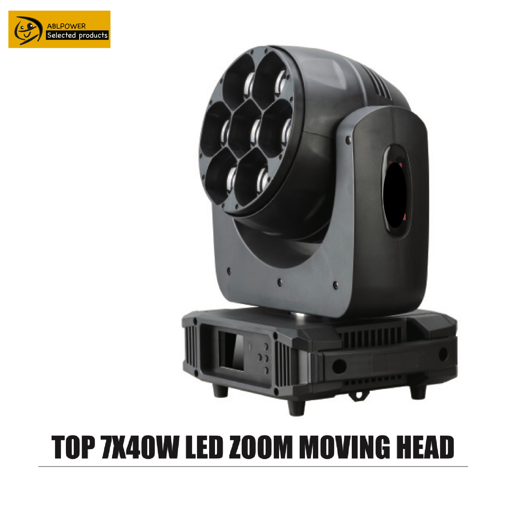 Rotation 7x40w Mini Bee Eyes Moving Head Light For Stage Event Pub