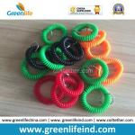 Pure Colors Phone Cord Shape Round Wrist Band Coil Rope