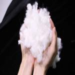 Recycled Polyester Staple Fiber 51mm Hollow Fiber Fill For Non Woven Fabric