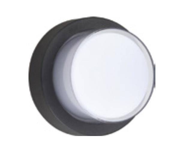 Decorative LED Wall Light Fixture Wall Mounted 12W Circular / Square Black