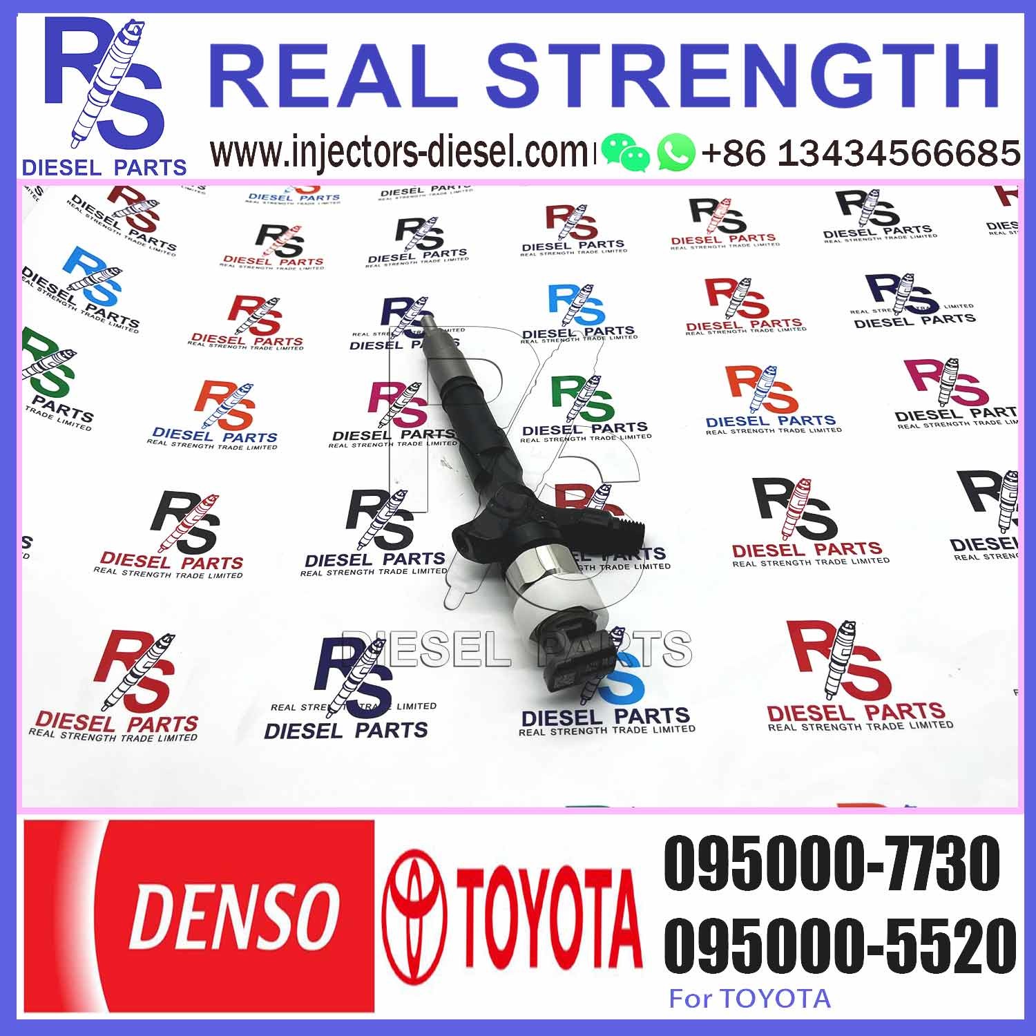 High Quality Den-so Diesel Fuel Injector 095000 7730 0950007730 23670-39135 for Toyota Daihatsu Delta 1KD-FTV 095000-773