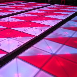 Wholesale Stage LED Light Dance Floor 10mm 720 RGB Color 31CH Quickly Assembled / Disassemble from china suppliers