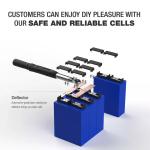 3.2 v 100ah 200ah Prismatic Lithium Lifepo4 Energy Storage Battery With BMS