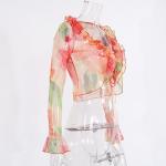 OEM maufactory European and American women's clothing polyester2023 Summer new