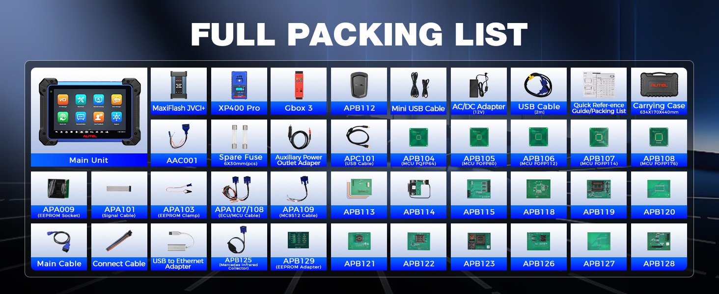 2025 Autel MaxiIM IM608 PRO II Full Kit Plus IMKPA Accessories with Free G-Box3 APB112