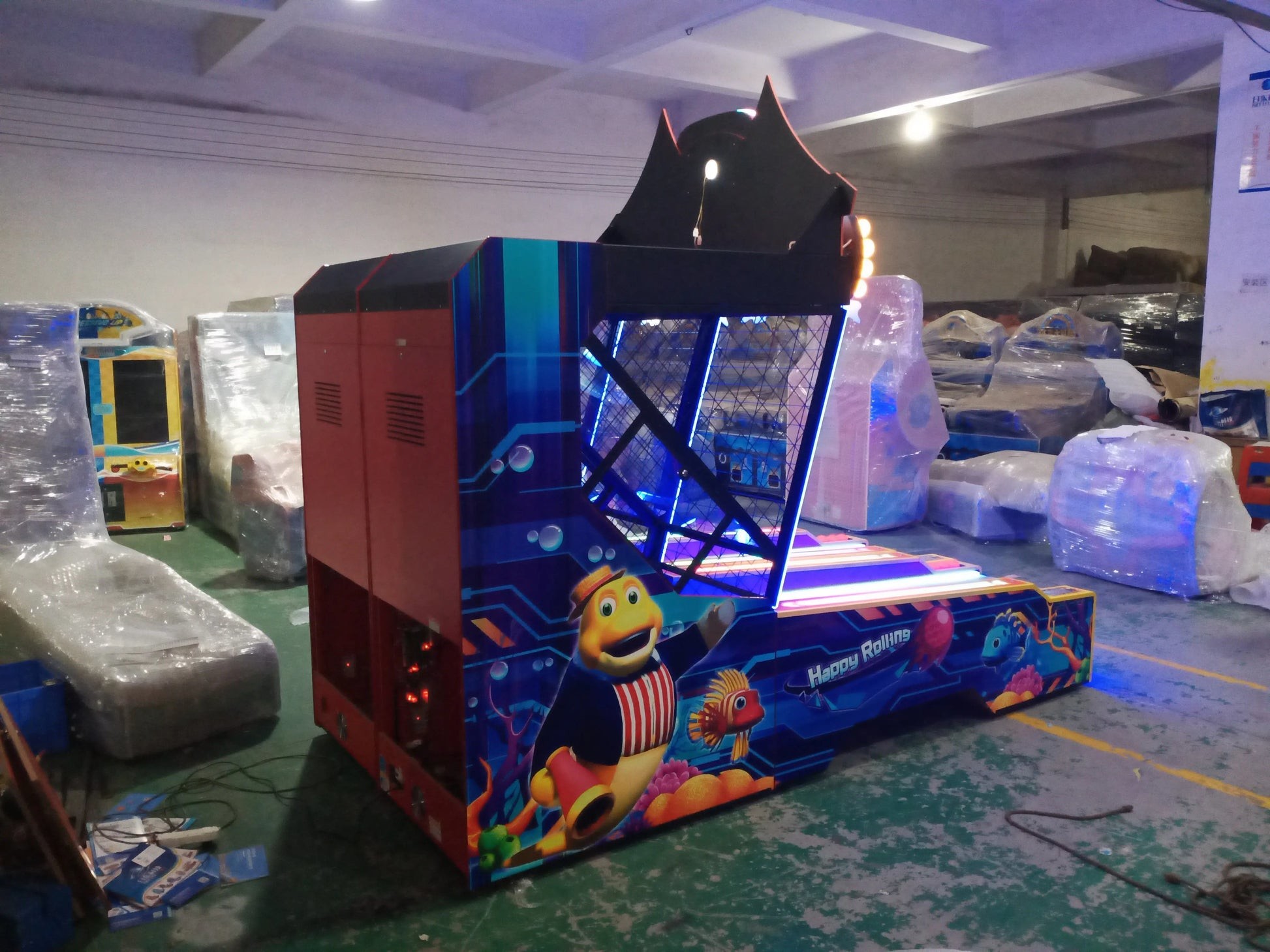 Happy Rolling Bowling Sport Game Machine Amusement Coin Operated Electronic Lottery Ticket Redemption Games