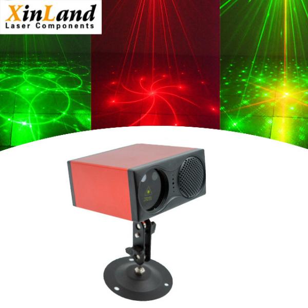 Voice Activated Bluetooth Music Laser Light Indoor USB Strobe Colorful Rotating