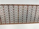 Copper Alloy Strip Lead Picture Frames High Speed Stamping Mould Silver Plating
