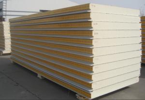 Wholesale Weather Proof Insulated Sandwich Panel Galvanized Steel Material For Wall / Roof from china suppliers