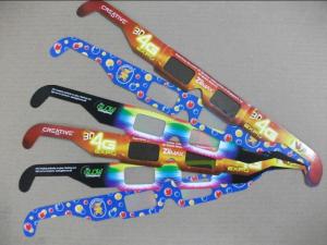 Wholesale Children Party 3D Fireworks Glasses CMYK Printing Paper Frame from china suppliers
