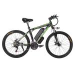 500W Motor 16AH Lithium Battery Electric Bike SMLRO C6 26" inch Mountain E-Bike