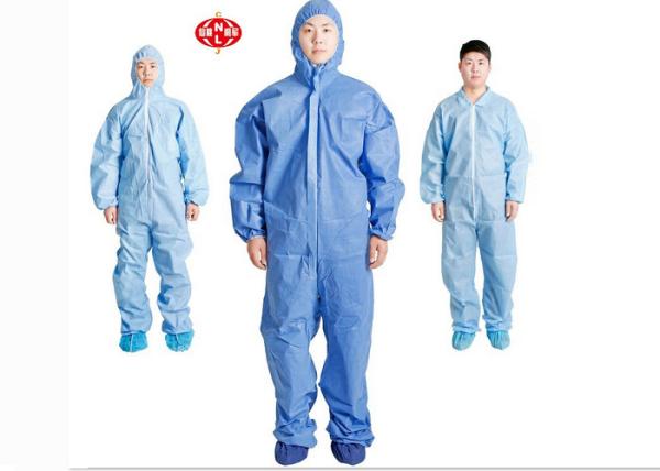 Breathable Elastic Cuffs 30gsm Disposable Protective Coveralls,disposable