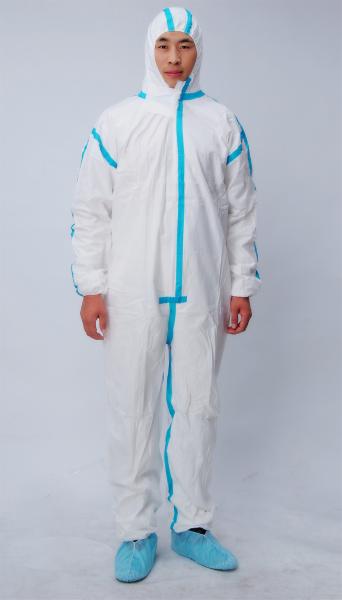 Disposable Non woven Coveralls taped seam coverall,protective coverall,Classic