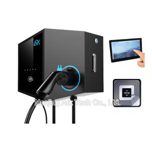 Wholesale Type 1 Or J1772 Connector 7KW AC EV Charger , 400V Commercial Electric Vehicle Charging Stations from china suppliers