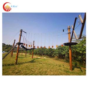 Wholesale Outdoor Adventure Park Ropes Course Playground Resort Place Customized from china suppliers