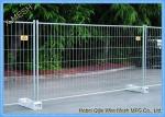 Hot Dipped Galvanized Welded Temporary Fence High Security , Removable