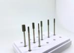 Dental Lab Metal Grinding Stones Plated 2.35mm HP Shank Diamond Coated Burs