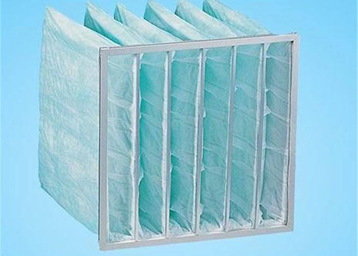 Air Handling B Bag Filters Hvac With High Dust Holding Capacity Galvanized Steel