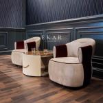 Modern Luxury Design Leather Living Room Leisure Arm Chair W005SF11