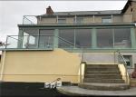 Professional Brushed Stainless Steel Glass Railing , Stainless Steel And Glass