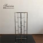 Gold Wedding Flower Stands Black Display Floor Candlestick Holder Table Metal