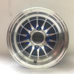 10'' Golf Cart Rim And 205/50-10 DOT Street Tire Assembly - Machined/Glossy