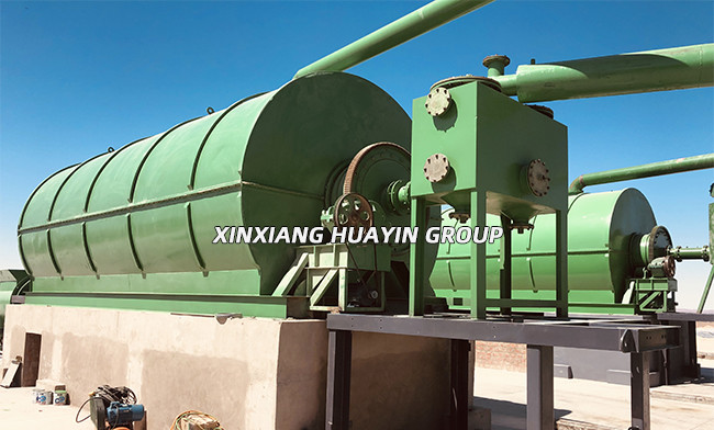 Tire Pyrolysis Plant Waste Tyre Recycling Pyrolysis Production Line In Usa