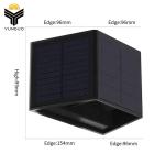 Dusk to Dawn 3.7V 1300mAh Wall Mounted Solar Light Up And Down outdoor lamp