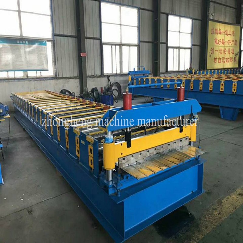 PPGI Metal Sheet Roof Tile Making Machine / Steel Roll Forming Machine